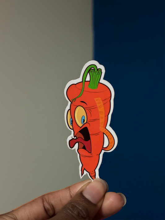 CarROT Vinyl Sticker